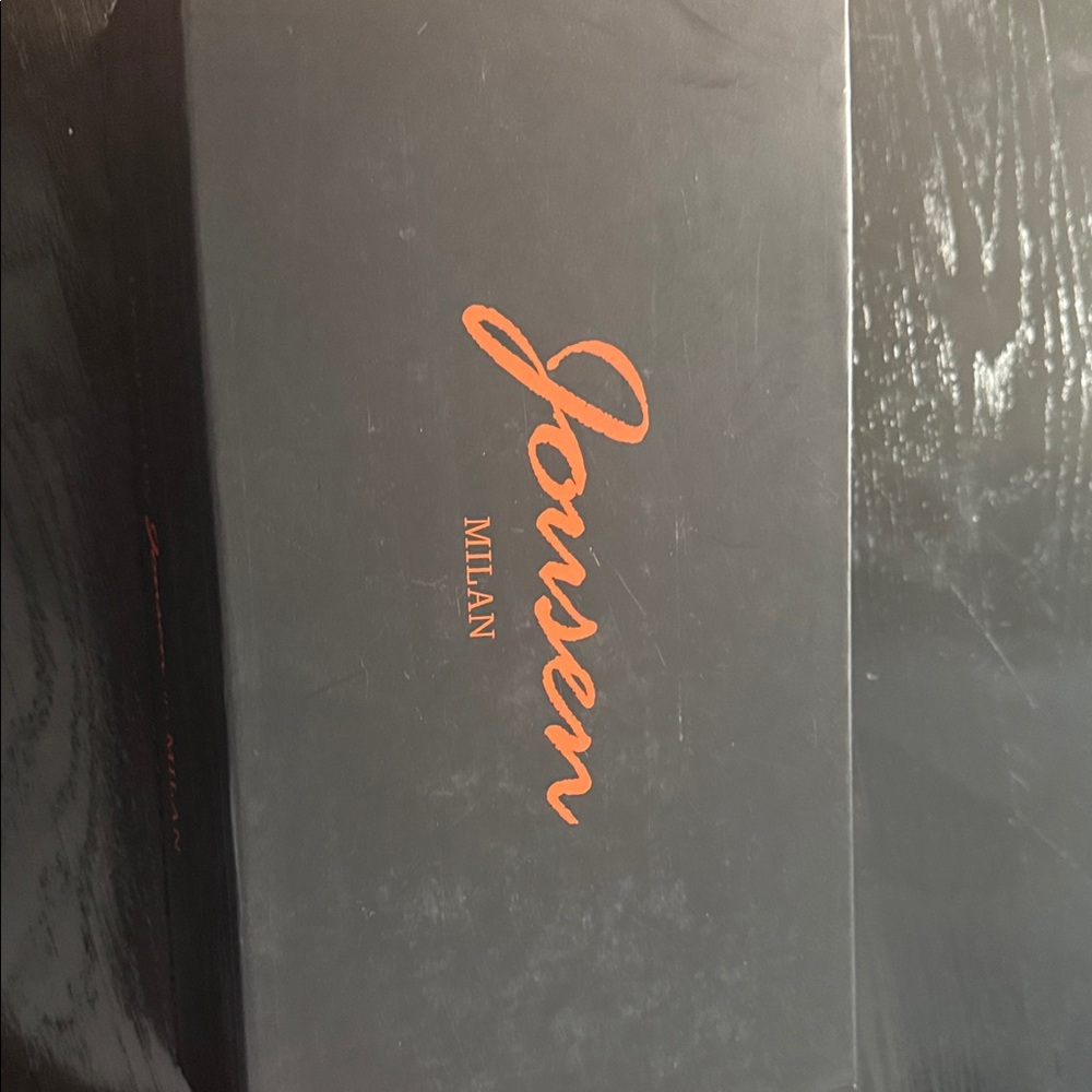 Black Leather Derby Shoes